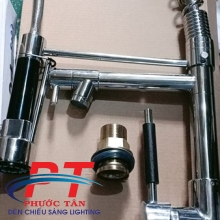 Vòi chén lò xo bóng đầu đen VC-F39BD