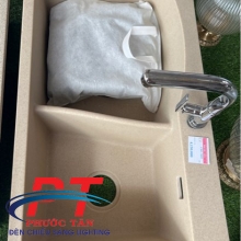 Chậu rửa chén vàng kem CRC-M09