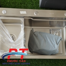 Chậu rửa chén đúc 78x46x304