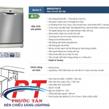 Máy rửa chén BOSCH SMS2IVI61E- Series 2- 13 bộ