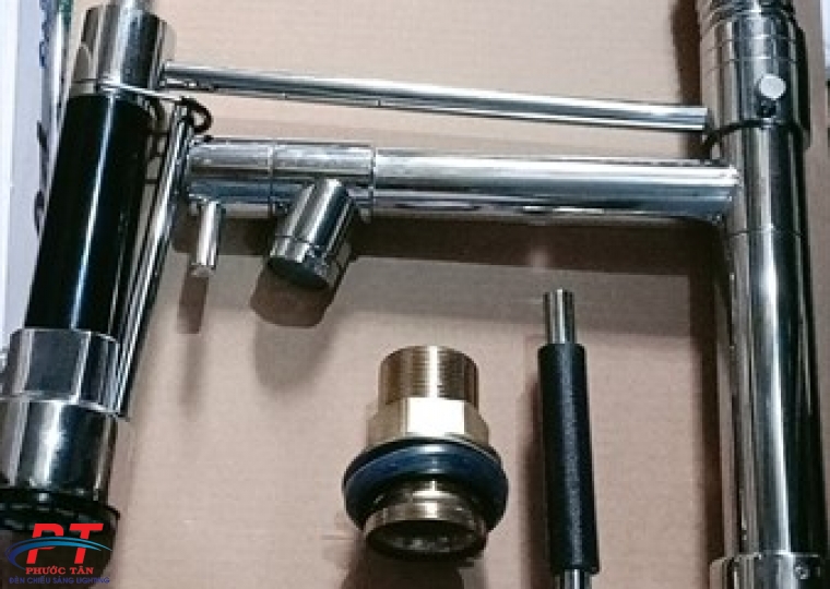 Vòi chén lò xo bóng đầu đen VC-F39BD