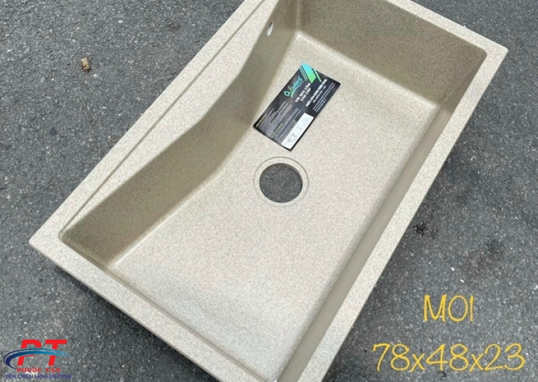 Chậu rửa chén đá mè - CRC-M01(78x48x23)