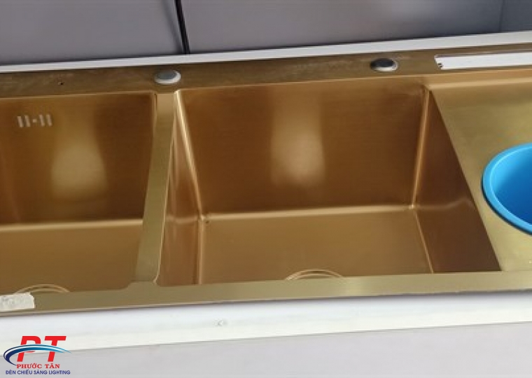 Chậu rửa chén 10048 G nano vàng