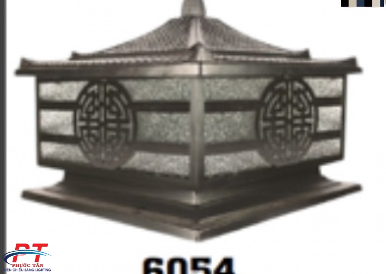 Đèn trụ cổng nhôm đúc PTDC6054-G