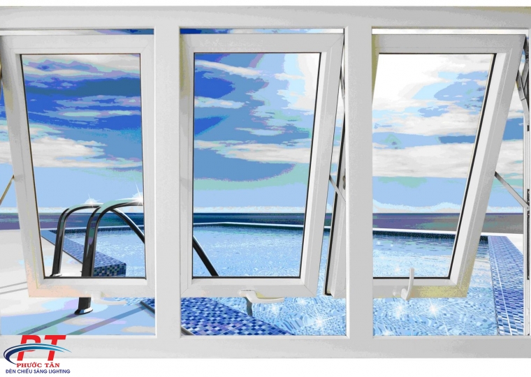 Cửa nhựa Hất 3 Cánh